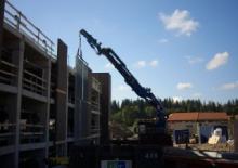 Hydraulické nakládací jeřáby PM PM 85 SP
