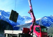 Hydraulické nakládací jeřáby Ferrari® SC 726R A5 