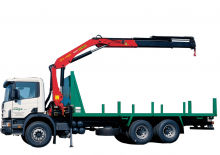 Hydraulické nakládací jeřáby Sany SPK 15500 A 