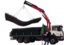 Hydraulické nakládací jeřáby Sany SPK 18500 C