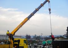 Hydraulické nakládací jeřáby XCMG SQ14SK4Q