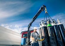 Hydraulické nakládací jeřáby Hiab T-CLX 029-2 CE