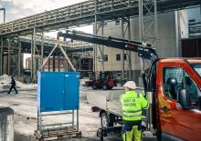Hydraulické nakládací jeřáby Hiab T-CLX 038-3 CE