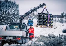 Hydraulické nakládací jeřáby Hiab T-Duo 013-1