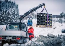 Hydraulické nakládací jeřáby Hiab T-Duo 013-3