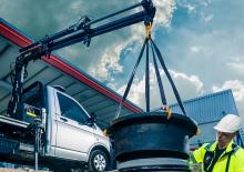 Hydraulické nakládací jeřáby Hiab T-HiDuo 013-3