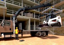 Hydraulické nakládací jeřáby Hiab X-CLX 328 EP-5