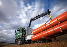 Hydraulické nakládací jeřáby Hiab X-Duo 088 B-3