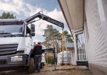 Hydraulické nakládací jeřáby Hiab X-Duo 112 E-1