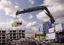 Hydraulické nakládací jeřáby Hiab X-Duo 288 EP-2 