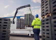 Hydraulické nakládací jeřáby Hiab X-HiDuo 072 B-1
