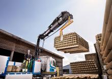 Hydraulické nakládací jeřáby Hiab X-HiDuo 258 E-6