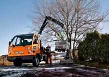 Hydraulické nakládací jeřáby Hiab XS 033 D-3 HIDUO