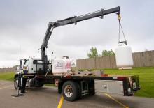 Hydraulické nakládací jeřáby Hiab XS 166 B-2 DUO