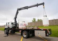 Hydraulické nakládací jeřáby Hiab XS 166 BS-1 DUO