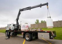 Hydraulické nakládací jeřáby Hiab XS 166 E-5 HIDUO