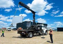 Hydraulické nakládací jeřáby Hiab XS 211 EP-5 HIDUO
