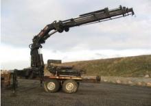 Hydraulické nakládací jeřáby Hiab XS 700 E-4 HIPRO CD