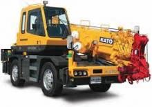 Jeřáby pro těžký terén Kato CR 130 Ri