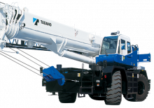 Jeřáby pro těžký terén Tadano GR-750XL