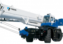 Jeřáby pro těžký terén Tadano GR-800EX-3