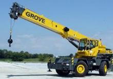 Jeřáby pro těžký terén Grove RT 525 E (4x4x4)