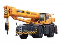 Jeřáby pro těžký terén XCMG RT120E