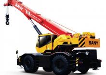 Jeřáby pro těžký terén Sany SRC550C