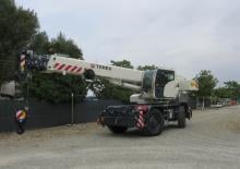 Jeřáby pro těžký terén TEREX CRANES TRT 40US
