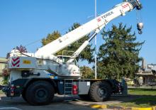 Jeřáby pro těžký terén TEREX CRANES TRT 65