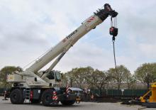 Jeřáby pro těžký terén TEREX CRANES TRT 80US