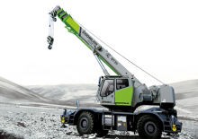 Jeřáby pro těžký terén Zoomlion ZRT851E