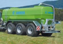 Kalové cisterny Bauer Irrigation Centrifugal tanker poly 260+ SF tridem axle