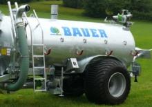 Kalové cisterny Bauer Irrigation Pump tanker P61 single axle