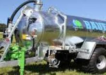 Kalové cisterny Bauer Irrigation Vacuum tanker V155TL tandem axle