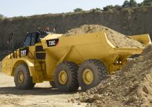 Kloubové dampry Caterpillar 735C