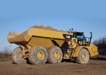 Kloubové dampry Caterpillar 740B
