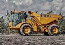 Kloubové dampry Hydrema 912FS