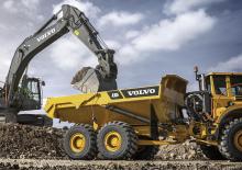 Kloubové dampry Volvo A30G 
