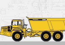 Kloubové dampry Volvo A35C