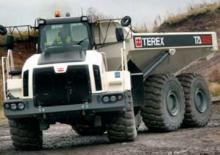 Kloubové dampry Terex TA 350