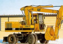 Kolová rypadla Caterpillar 212B
