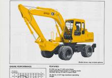 Kolová rypadla John Deere Construction 495D