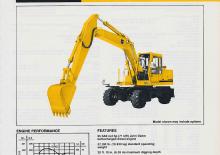 Kolová rypadla John Deere Construction 595D