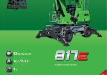 Manipulátory s materiálem Sennebogen 817M E