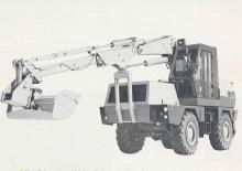 Kolová rypadla Case 880R