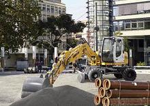 Kolová rypadla Liebherr A 309 Litronic