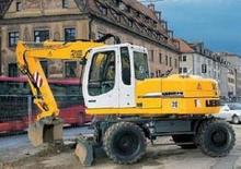 Kolová rypadla Liebherr A 312