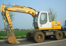 Kolová rypadla Liebherr A 312 Litronic