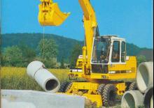 Kolová rypadla Liebherr A 902